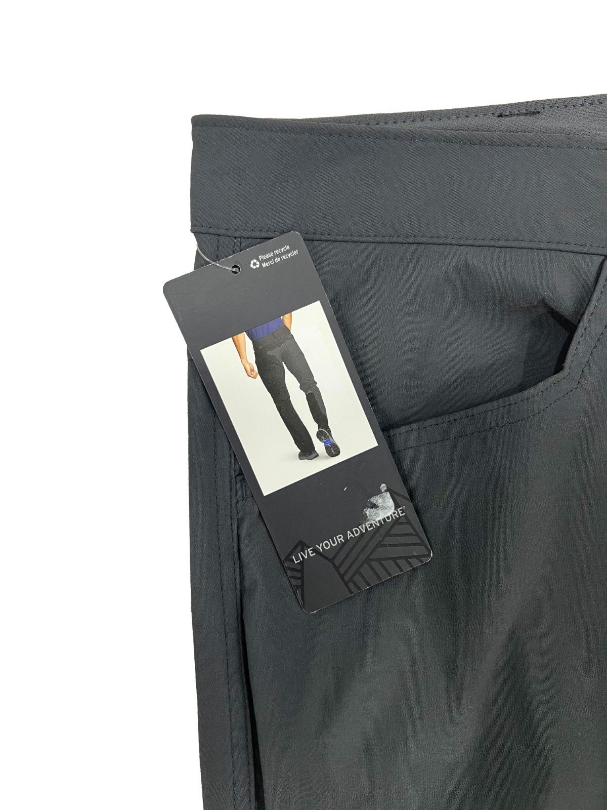 Eddie Bauer Men's Grey Tech Pant UPF 50+ Water Repellent (140) Size - 38 x 30 - Image 5