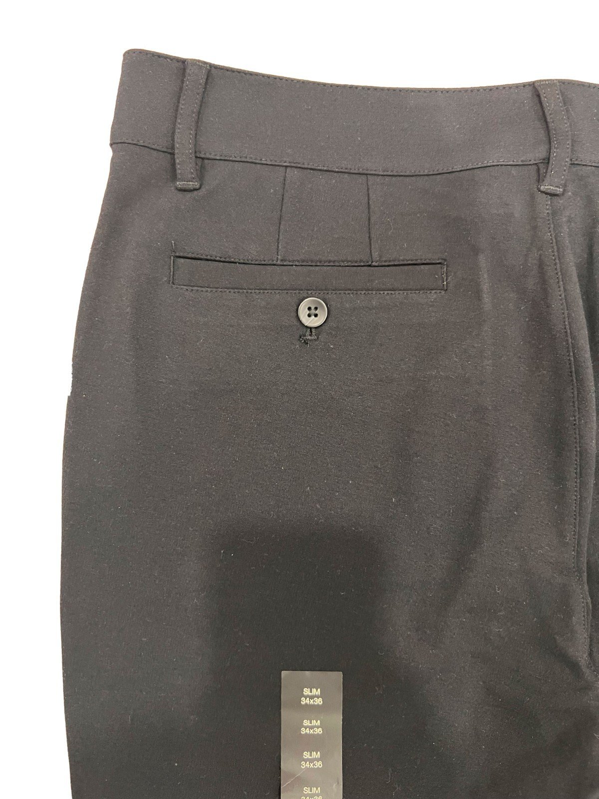 True Classic Women's Black Pant Slim Fit Style (141) Size - 34 x 36 - Image 12