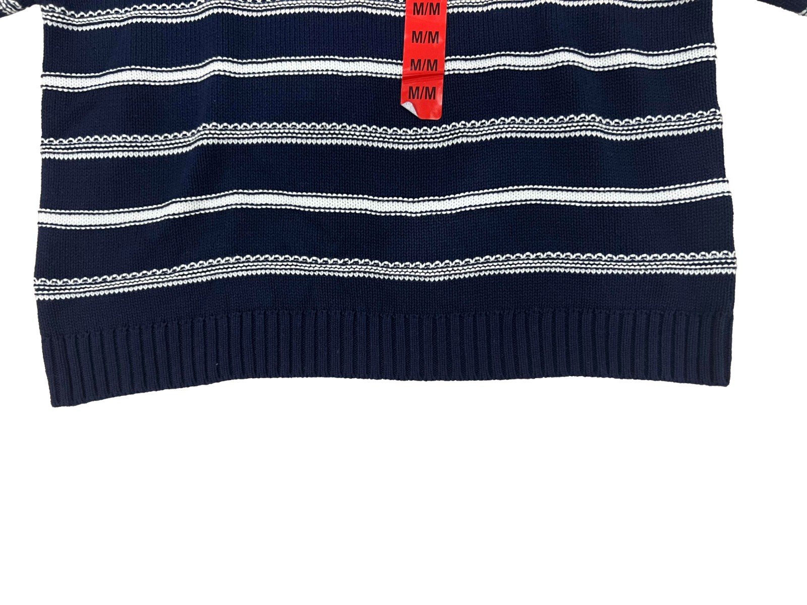 Ella Moss Ladies Navy Blue Sweater Crewneck Knit L\S (153) - Image 8