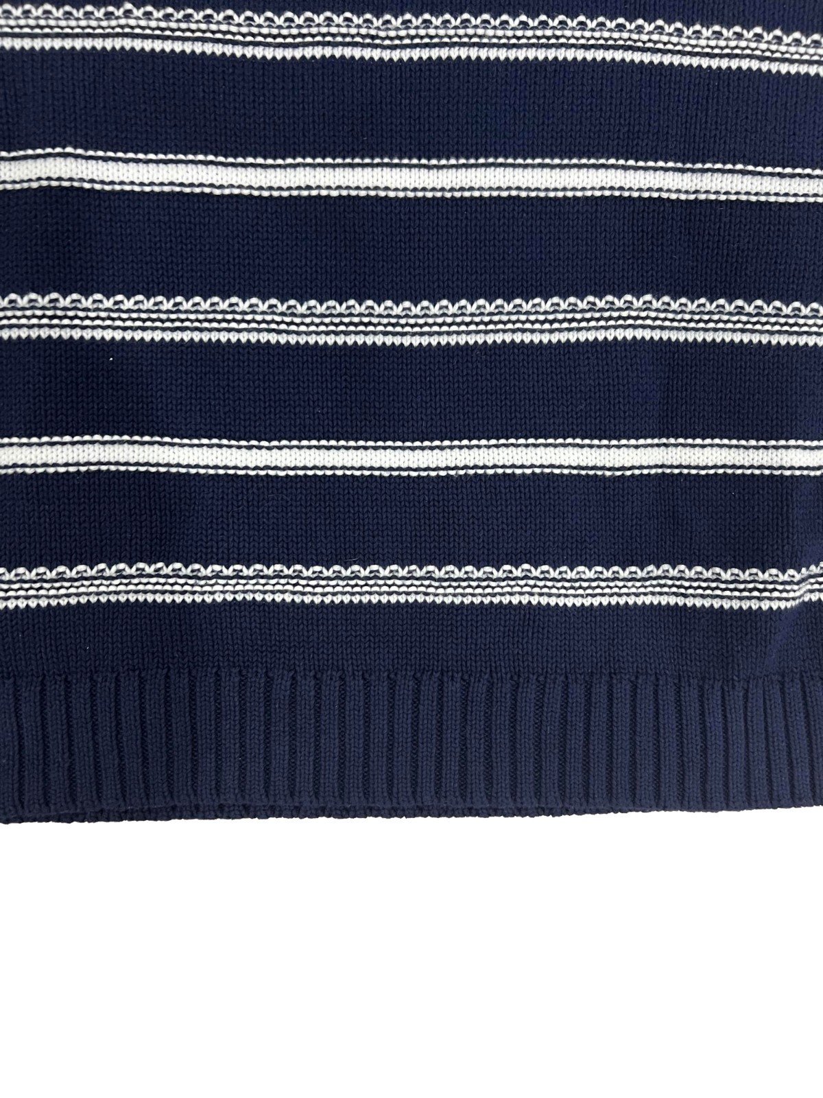 Ella Moss Ladies Navy Blue Sweater Crewneck Knit L\S (153) - Image 9