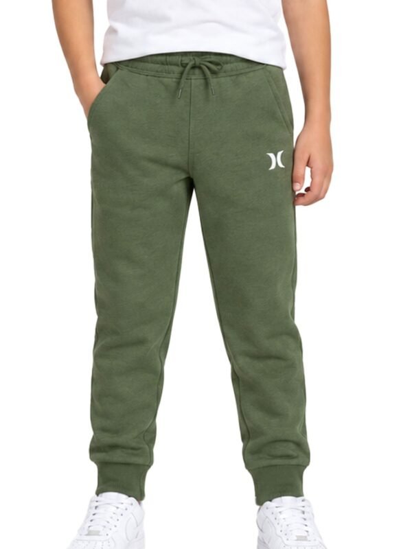 Hurley Youth Sage Green Fleece Jogger Easy Fit Pants (153)