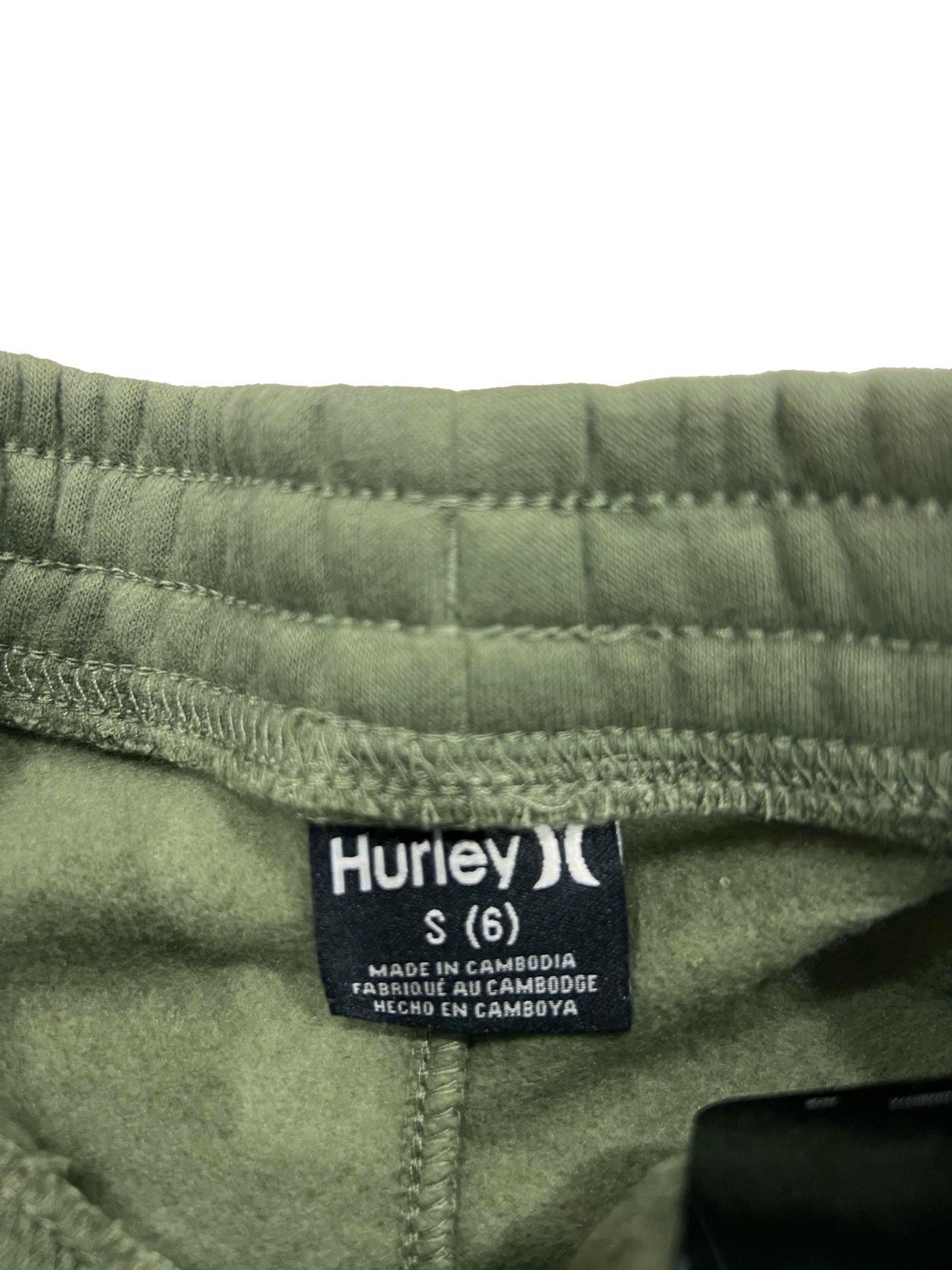 Hurley Youth Sage Green Fleece Jogger Easy Fit Pants (153) - Image 6