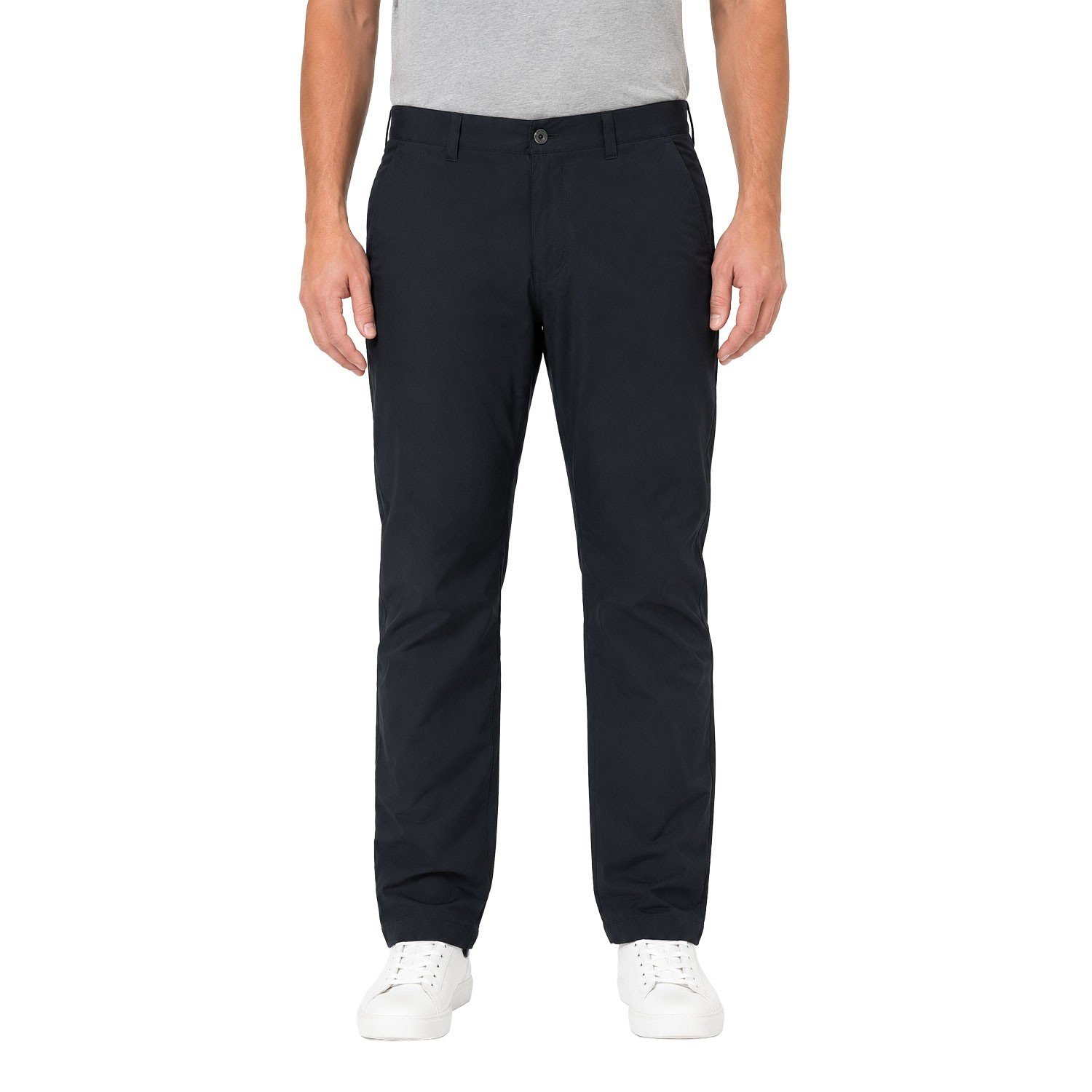 Eddie Bauer Men's Black Pant Fleece Lined Zippered Pocket (134) Size - 36 x 30